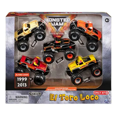 Monster Jam, Evolution Edition El Toro Loco, Exclusive Die-cast Monster Trucks for Kids Ages and