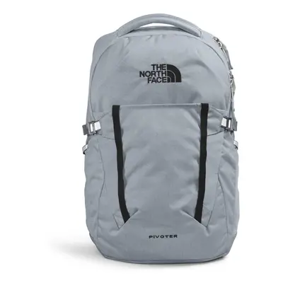 THE NORTH FACE Pivoter Everyday Laptop Backpack Mid Grey Dark Heather/TNF Black-NPF One Size