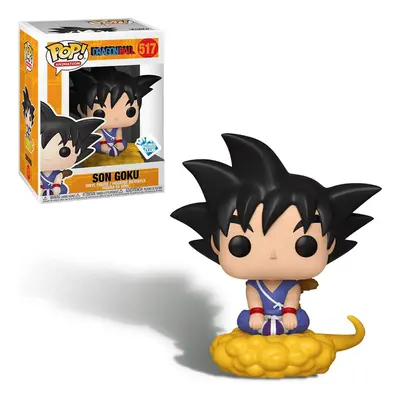 Funko Pop! Dragonball Young Son Goku sitting on Flying Nimbus Insider Club Exclusive Vinyl Figur