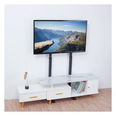 Floor Standing TV Mount Bracket Height Adjustable for inch TV