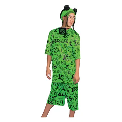 Disguise Women's Billie Eilish Classic Adult Costume Green Large (12