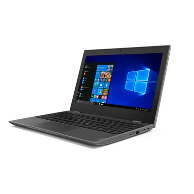 Lenovo 100e 11.6" Education Laptop, Intel Celeron N4120, 4GB RAM, 64GB SSD, HD, Camera, Windows 