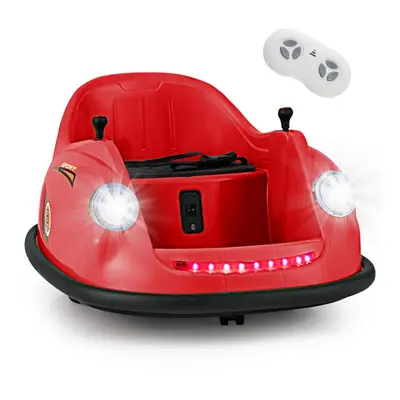 Ride on Bumper Car Kids 12V Battery Powered Electric Toy Vehicle-Red