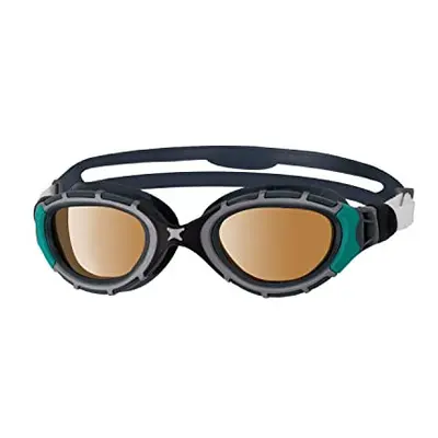 Zoggs Predator Flex Polarized Ultra - Regular Fit - Black/Green/Polarized Copper