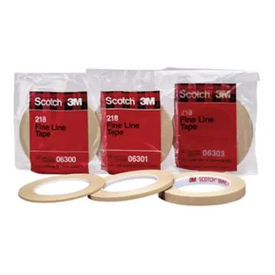 3M MMM-6307 0.18 in. x Yards Fine Line Masking Tape