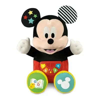 61369 Disney Baby Mickey Interactive Toddler Kids Year, Storyteller and Books, Plush Toy, Audio 