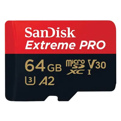 Sandisk Extreme Pro microSDXC (64GB, SDSQXCU-064G)