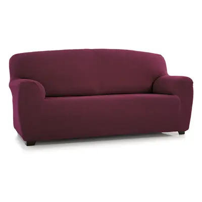 (Two Seater Sofa measuring cm to cm, Purple) Luxury Clare Armchair Cover Multi-Stretch Slipcover