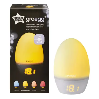 Tommee Tippee Groegg2 Digital Colour Changing Room Thermometer and Night Light