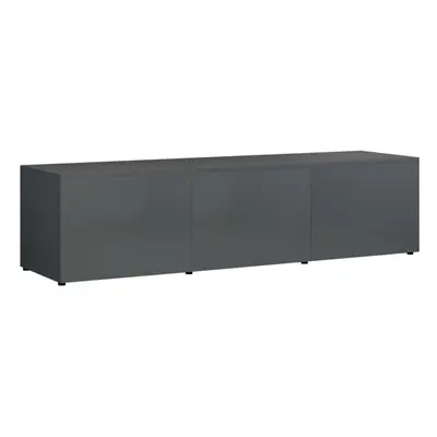 (high gloss grey) vidaXL TV Cabinet Chipboard Living Room Media Stand Lowboard Multi Colours