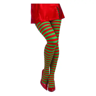 Forum Novelties Women Adult Christmas Striped Tights Costume Footwear