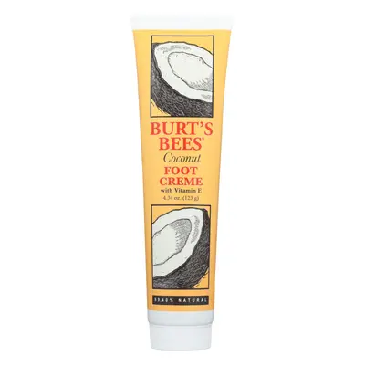 Burt's Bees Foot Creme Coconut 4.34 Ounce