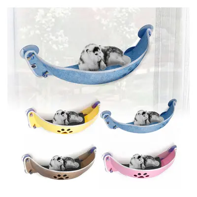 Support 20KG Pet Window-Mounted Hanging Hammock House Shelf Bed Sofa Cat Chats Perch Seat Blanke