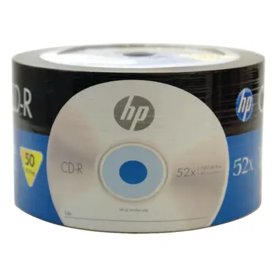 Hp 52x 700MB 80-Minute CD-R Media 50-Piece Spindle (CR00070B)