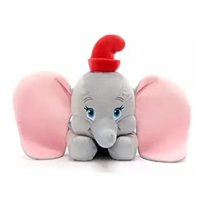 Dumbo Small Soft Plush Toy with circus clown hat lying