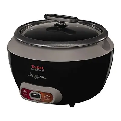 Tefal RK1568UK Cool Touch Rice Cooker, (20 Portions), W, 1.8 Litre, Black