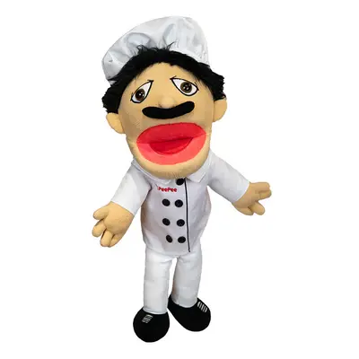 (Chef) Jeffy Puppet Plush Toy Doll Soft Stuffed Hand Puppet Zombies with multiple characters Chr