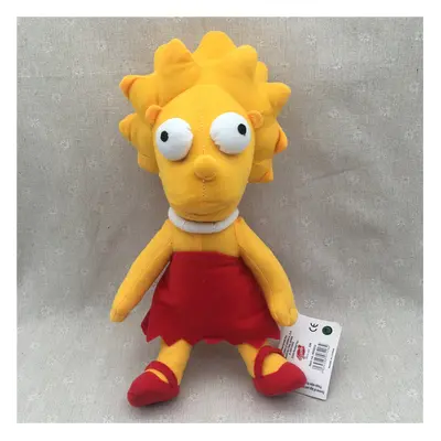 (Sister 33CM) Simpson Family Plush Doll for Kids Soft Plush Toys Cuddly Collectable Birthday Chr