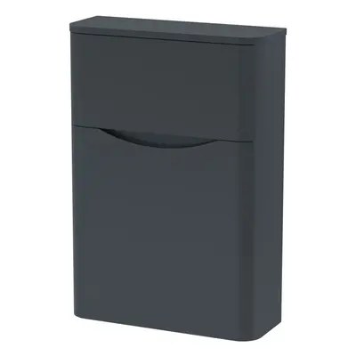 Floor Standing WC Unit , 550mm - Soft Black