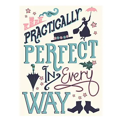 Mary Poppins-Practically Perfect in Every Way X 80cm Canvas Print, Multi-Color