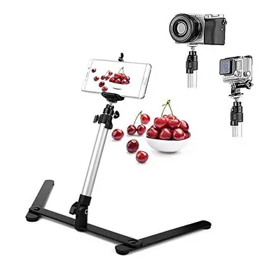 Photo Copy Pico Projector Stand Overhead Phone Mount Adjustable Tabletop Teaching Online Stand f