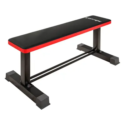 SPORTNOW Flat Weight Bench with Dumbbell Rack, 300KG Weight Capacity