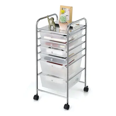 Multipurpose Mobile Rolling Utility Storage Drawer Organizers Cart