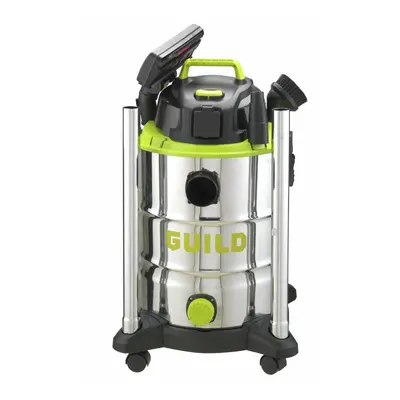 Guild 30L Wet & Dry Canister Vacuum Cleaner With Power Take Off -1500W