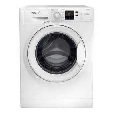 Hotpoint NSWF W UK 8kg Load 1400rpm Anti-Stain Washing Machine - White