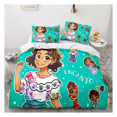 (Double-200x200cm, 13) Encanto Bedding Kids Single Double 3D Duvet Cover Set