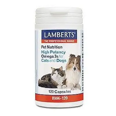 Lamberts High Potency Omega 3s for Cats and Dogs tablets