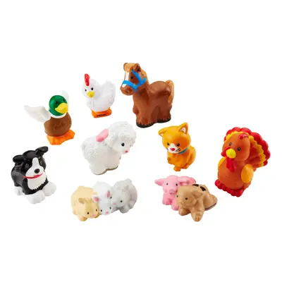 Fisher-Price Little People Farm Animal Friends with Baby Bunnies & Pig