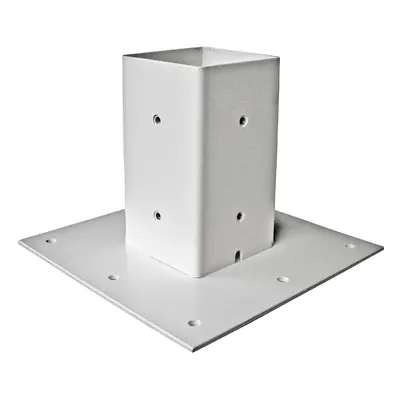 Mail Boss Surface Mount Post Base Plate Cream White