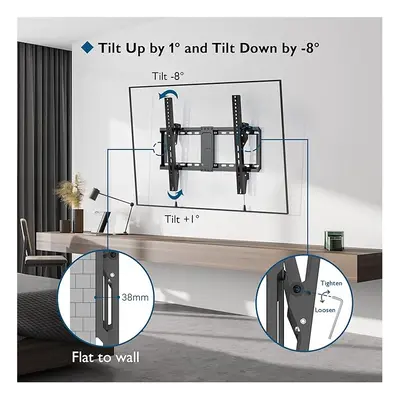 BONTEC TV Wall Bracket for Most Inch LED LCD