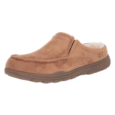 Skechers mens Expected X Verson Slipper Tan US