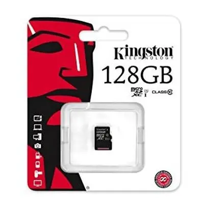 Kingston SDCX10/128GBSP GB Class Micro SDXC Memory Card without Full Size Adapter