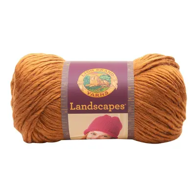 Lion Brand Yarn Landscapes Yarn Ochre