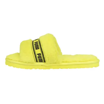 Puma Kids Boys Fluff Bx Slide Athletic Sandals Casual - Yellow - Size