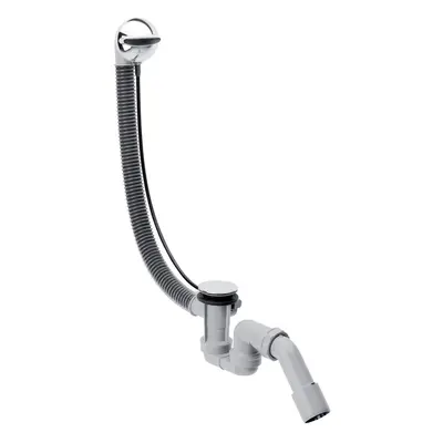 hansgrohe Complete Set for Flexaplus Waste and Overflow Set for Bath Tubs, chrome