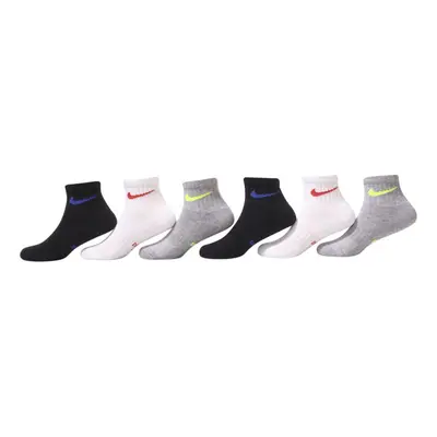 Nike Little Boys Cushioned Ankle Socks Pack (Black(UN0018-GK6)/W_G