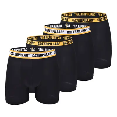 Caterpillar Men's 4-Pack Comfort Core Boxer Briefs Black Multi