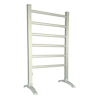 Oypla Portable Aluminium Electric Towel Rail Warmer with Heated Bars