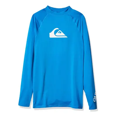 Quiksilver Mens Standard All Time Long Sleeve Rashguard UPF Sun Pro