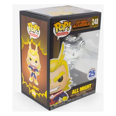 Funko Pop! NYCC Exclusive All Might (Silver-Chrome) My Hero Acade