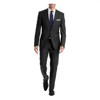 Calvin Klein Men's Slim Fit Suit Separates Solid Charcoal Regular