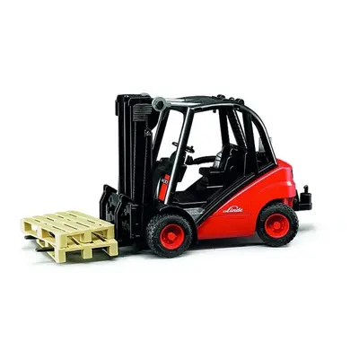 Bruder Linde H30D Forklift with Pallets