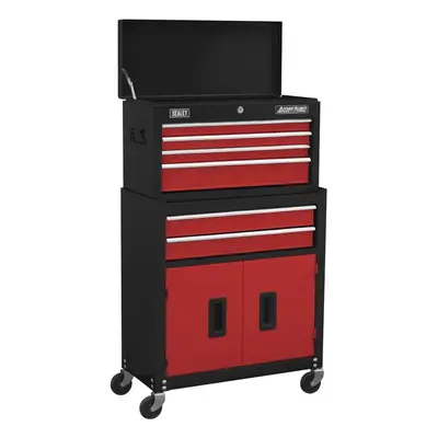 Sealey American PRO® Topchest & Rollcab Combination Drawer - Red AP22R