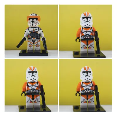 (commander cody and utapau clones) Star Wars Clone Storm Troopers Fit Lego