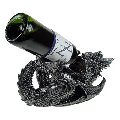 Nemesis Now Guzzlers Dragon Wine Bottle Holder 32cm Black