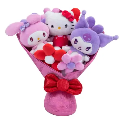 Hello Kitty - 12-inch Plush Valentines Bouquet - Plush Included - Officially Licensed Sanrio Pro